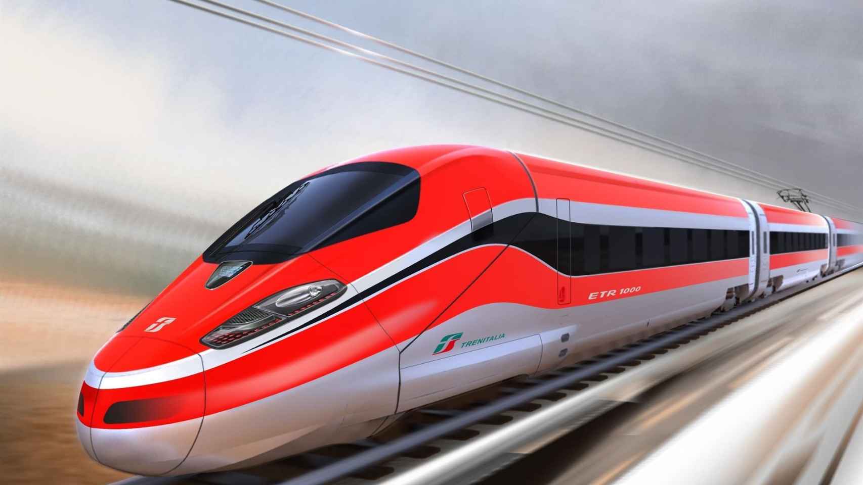 El Frecciarossa 1000 es el tren de alta velocidad más rápido y silencioso de Europa.