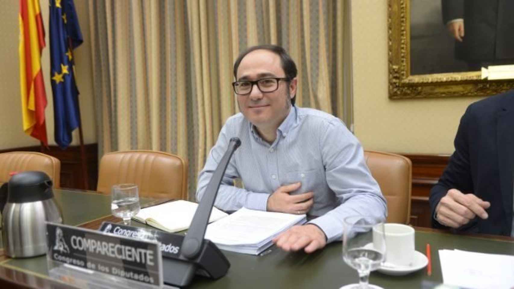 Daniel de Frutos, en una comparecencia en el Congreso.