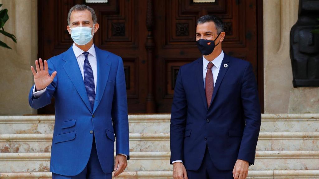 Felipe VI y Pedro Sánchez en una imagen de archivo.