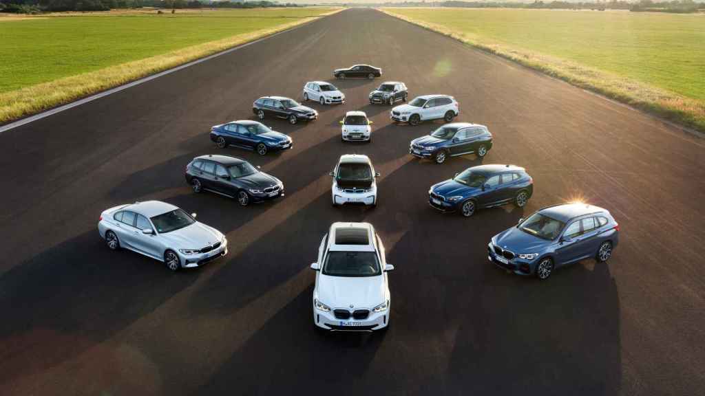 Gama de modelos de BMW.