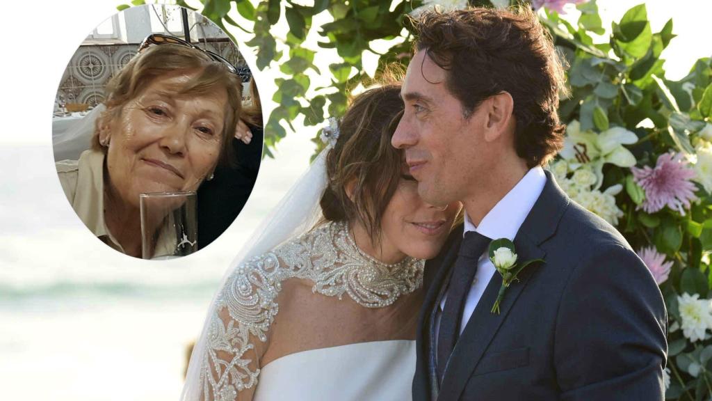 Paz Padilla junto a su suegra, Ana Isabel Agarrado.