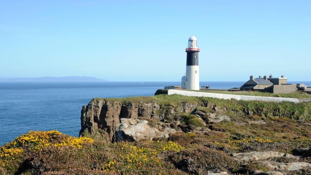 Irlanda del Norte, en Rathlin, el faro de Rue