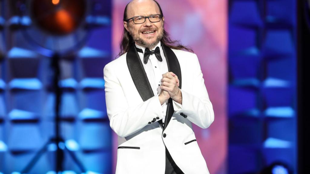 Santiago Segura, en los premios José María Forque.