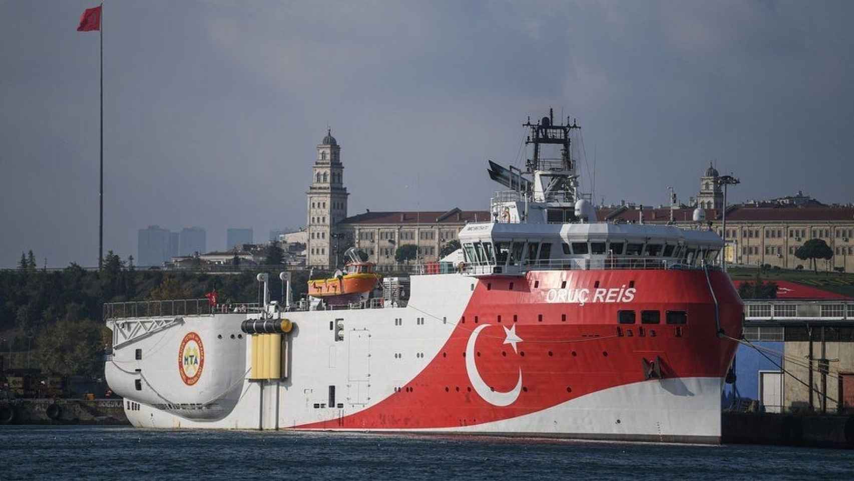 Barco de investigación y exploración Oruc Reis de Turkish Petroleum