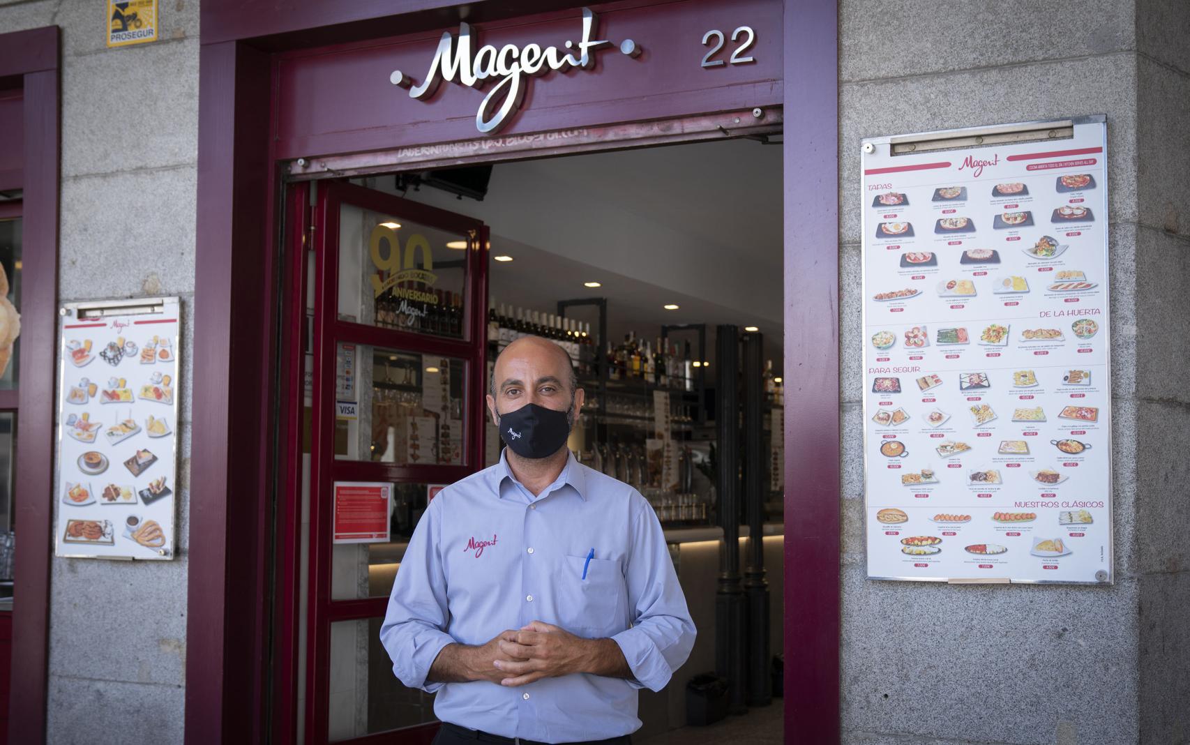 Fernando, el encargado de Magerit.