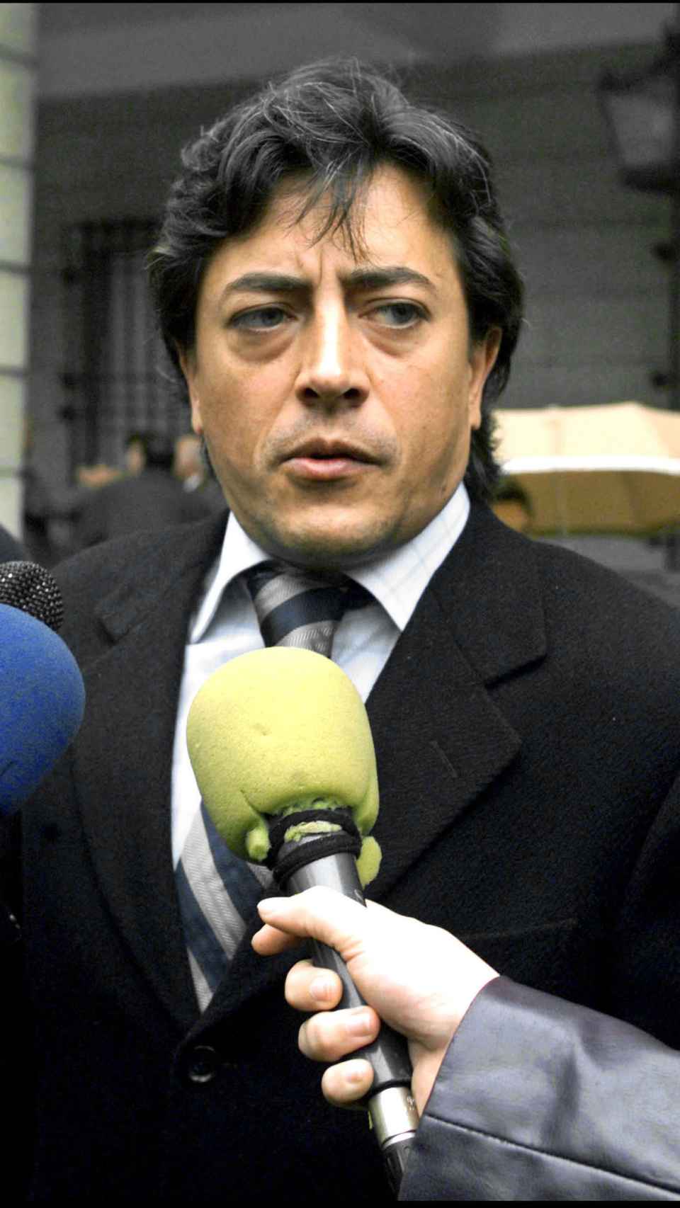 Ernesto Neyra en los juzgados de Sevilla en el año 2001.