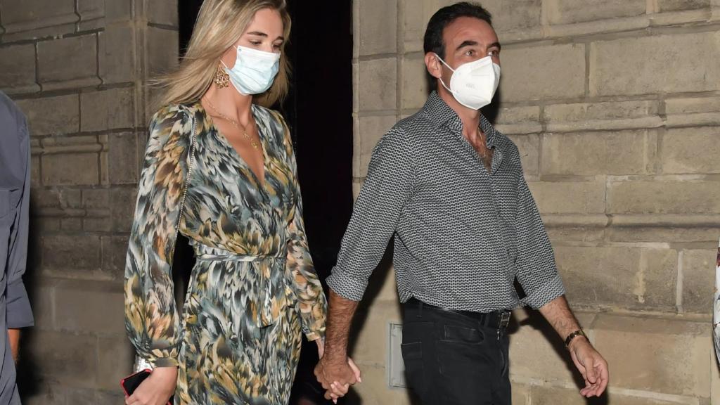 Ana Soria y Enrique Ponce, en El Puerto de Santa María.