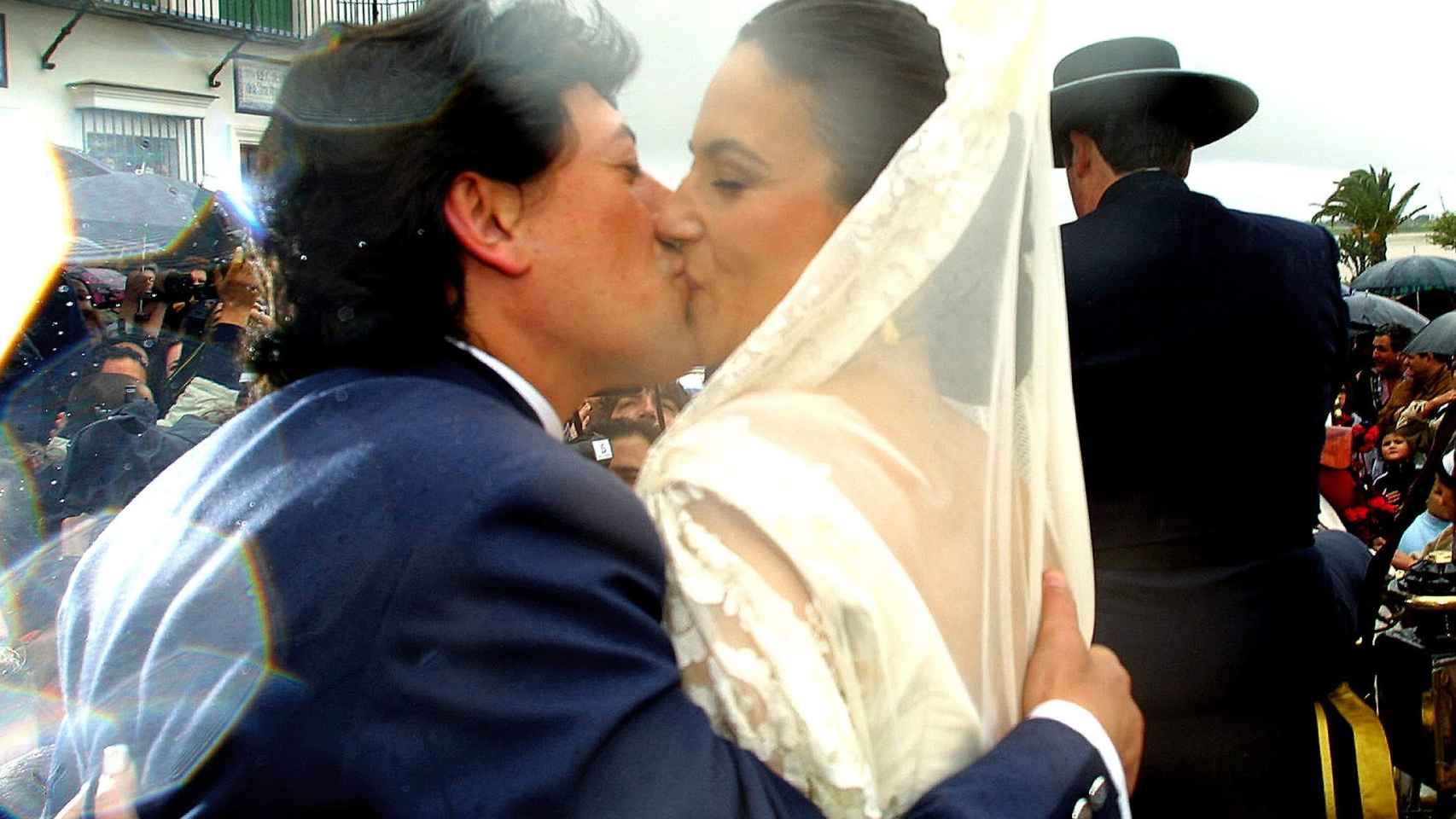 Ernesto Neyra y Lely Céspedes, el día de su boda.