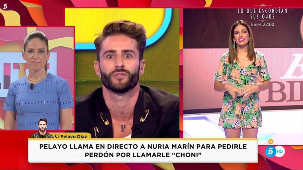 Pelayo Díaz ha intervenido por teléfono en 'Socialité'.