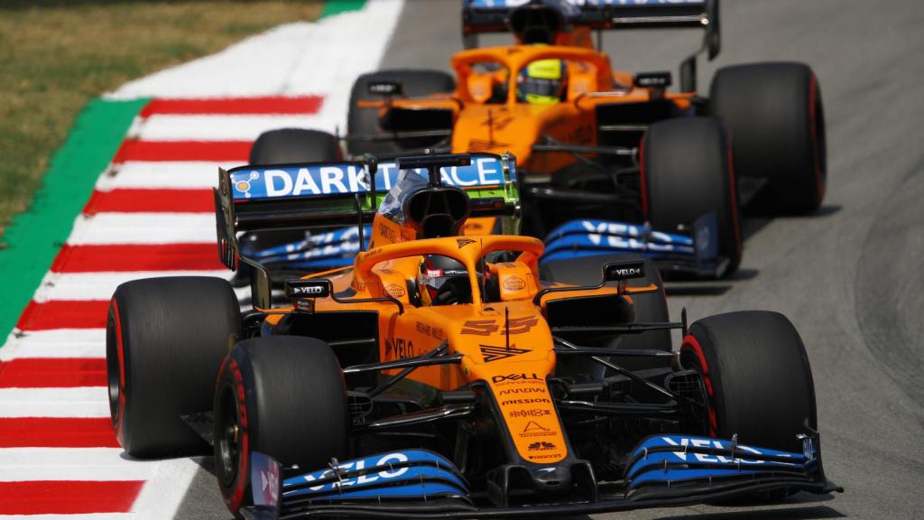 Carlos Sainz en el GP de España