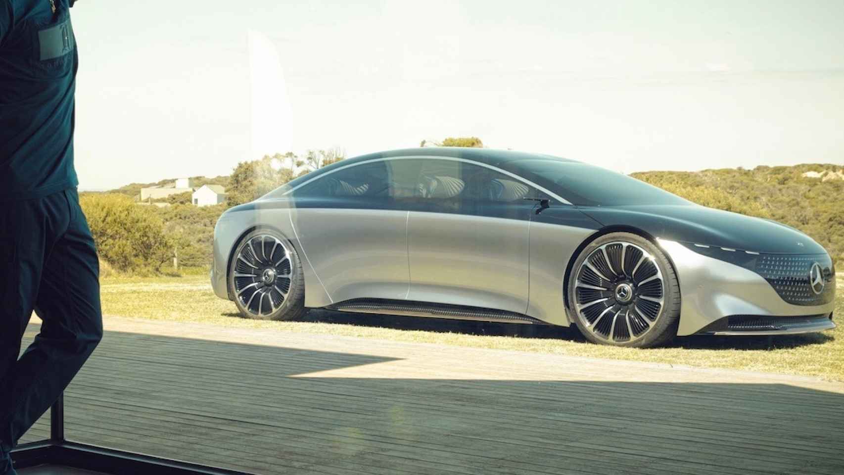 Este Mercedes podría ser un rival del Tesla Model S.