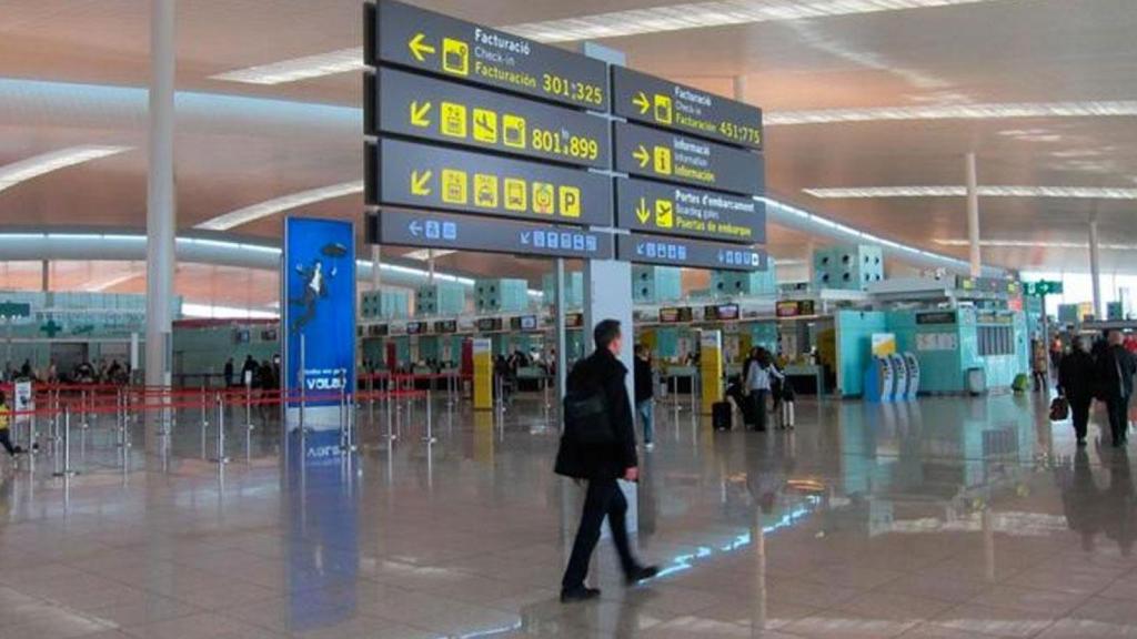 Aeropuerto de El Prat, en una imagen de archivo.