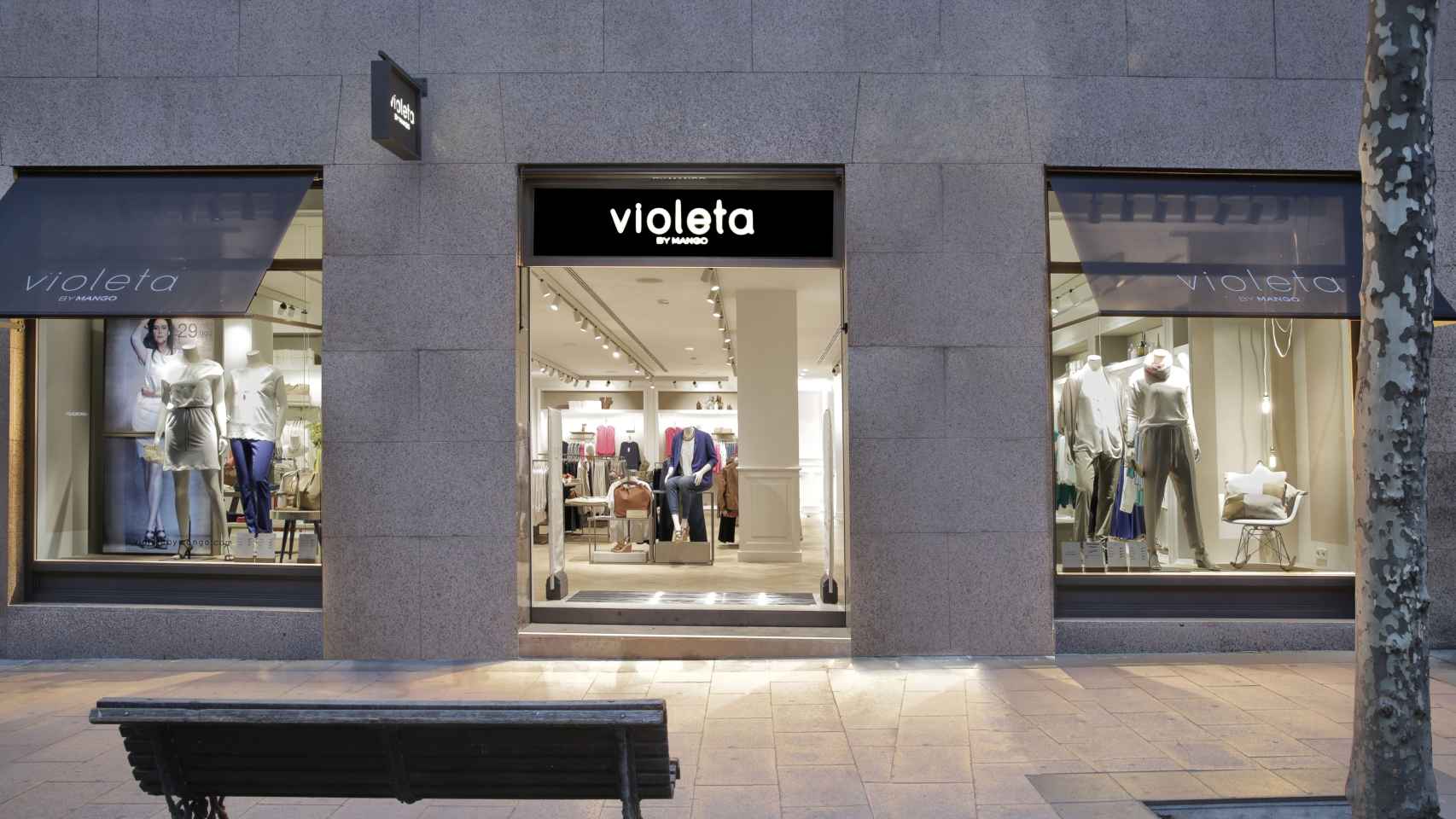 Mango y El Corte Inglés amplían su acuerdo para la venta de la línea de moda Violeta