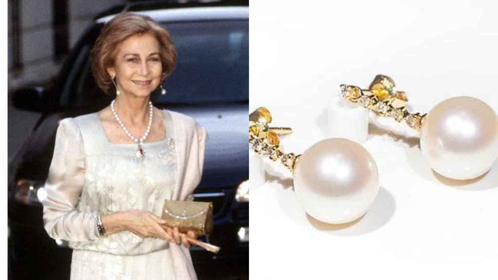 Las perlas son la gema preciosa favorita de la reina emérita.