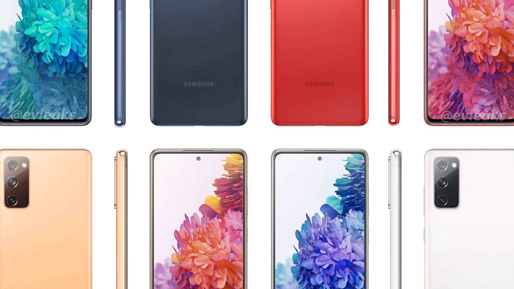 Primeras imágenes oficiales del Samsung Galaxy S20 Fan Edition