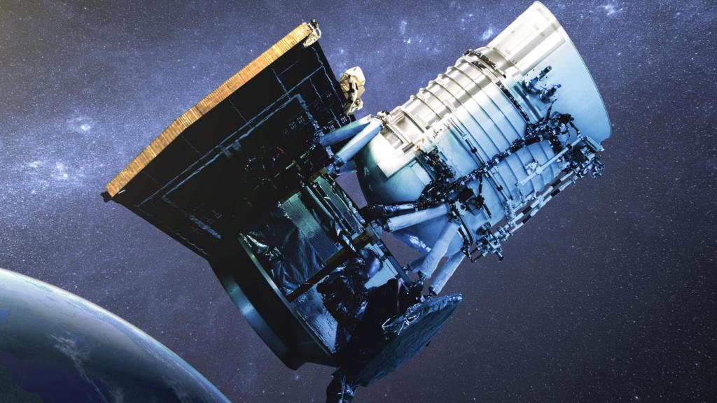 Recreación del telescopio espacial WISE