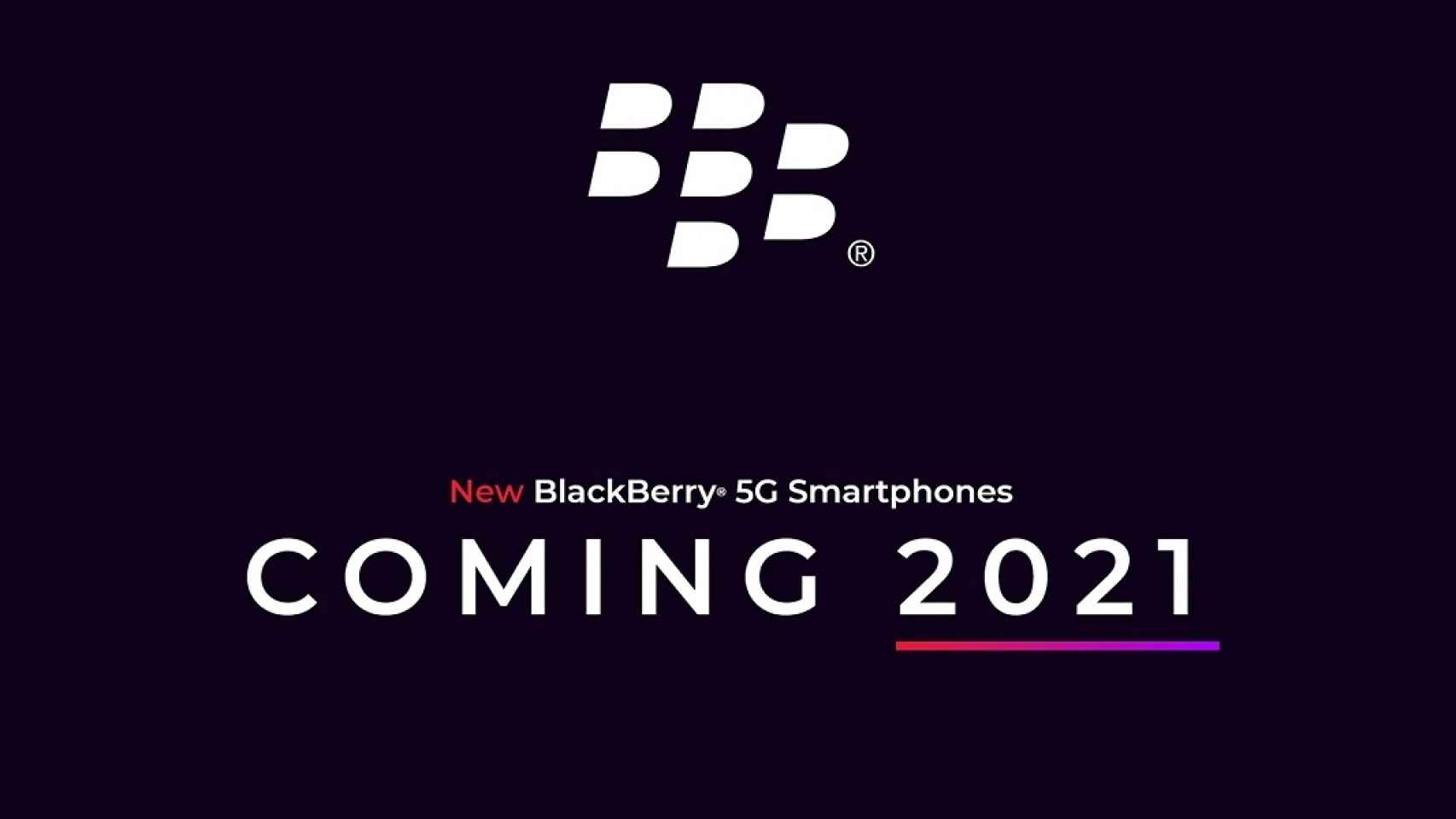 Blackberry sigue viva: lanzarán un teléfono con teclado y 5G en 2021