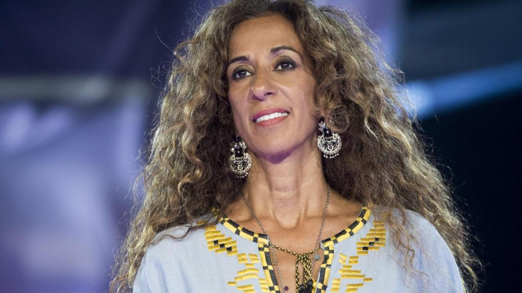 Rosario Flores, en el plató de 'La Voz Kids'.