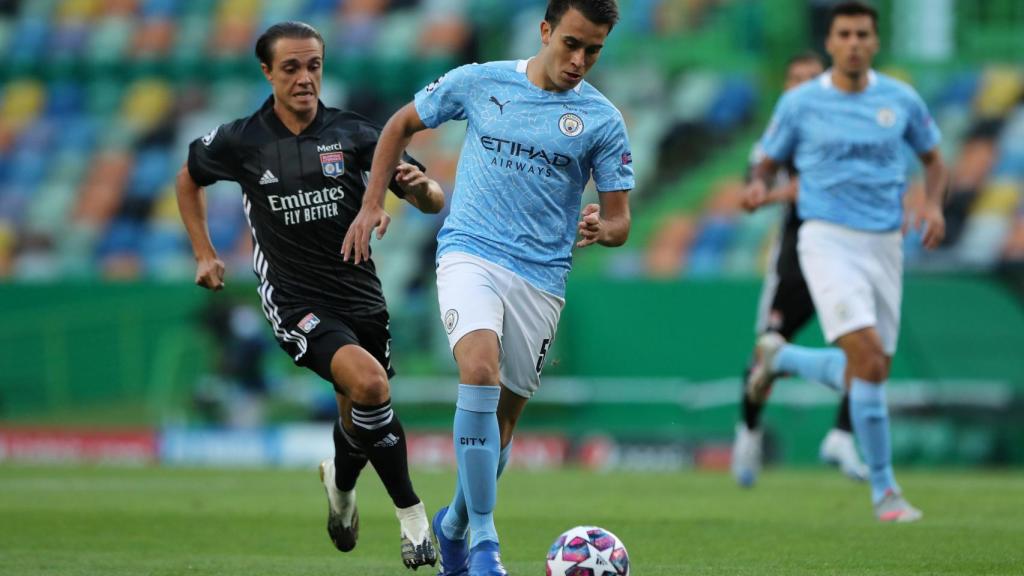 Eric García, con el Manchester City