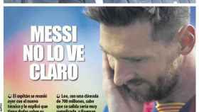 La portada del diario Mundo Deportivo (21/08/2020)