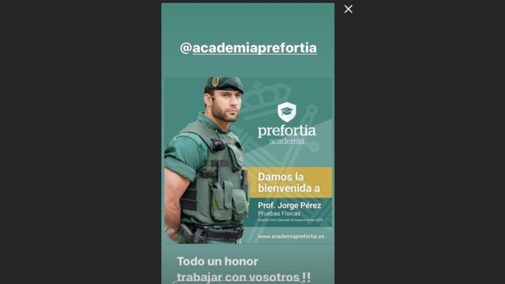Imagen que Jorge Pérez ha subido a sus redes sociales.