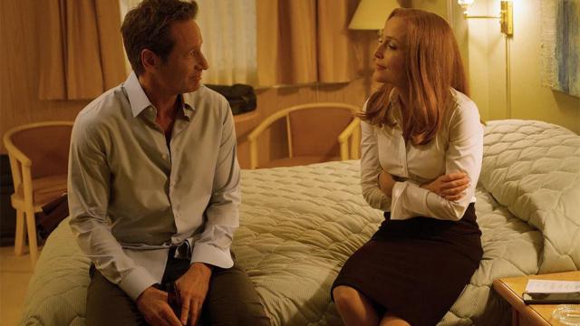 David Duchovny y Gillian Anderson