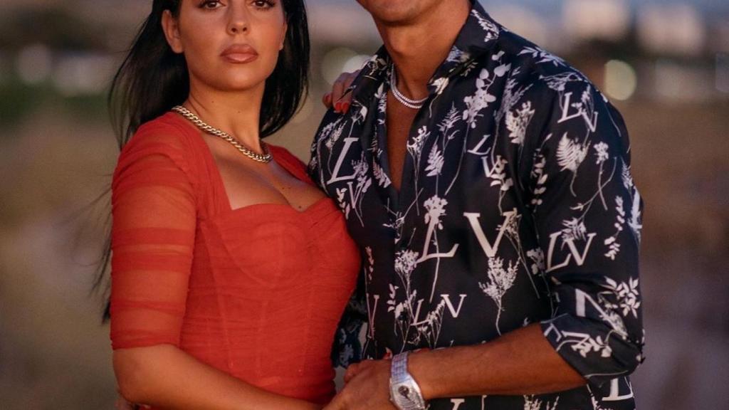 Georgina Rodríguez y Cristiano Ronaldo.