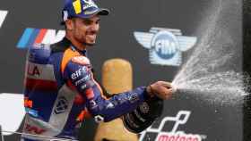 Miguel Oliveira celebra su primera victoria en MotoGP, en el Red Bull Ring de Spielberg.