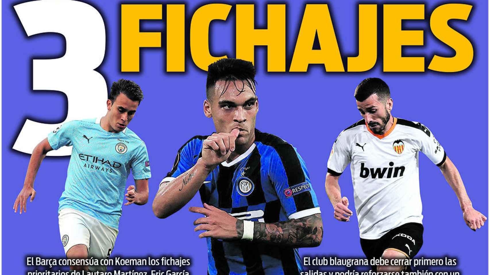 La portada del diario Sport (23/08/2020)