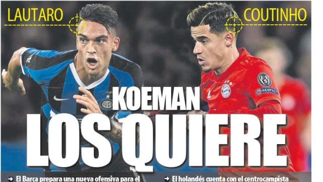 La portada del diario Mundo Deportivo (23/08/2020)