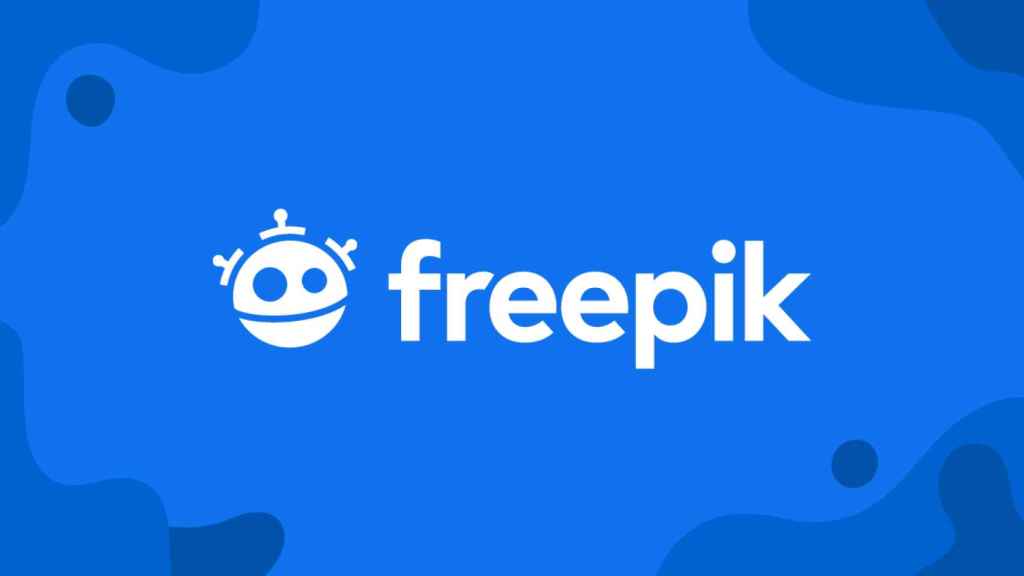 Logo de Freepik, el sitio afectado.