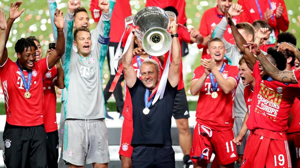 Hansi Flick levanta la Champions League