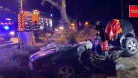 Fallecen tres personas en un accidente en Móstoles y los ocupantes de uno de los vehículos se dan a la fuga