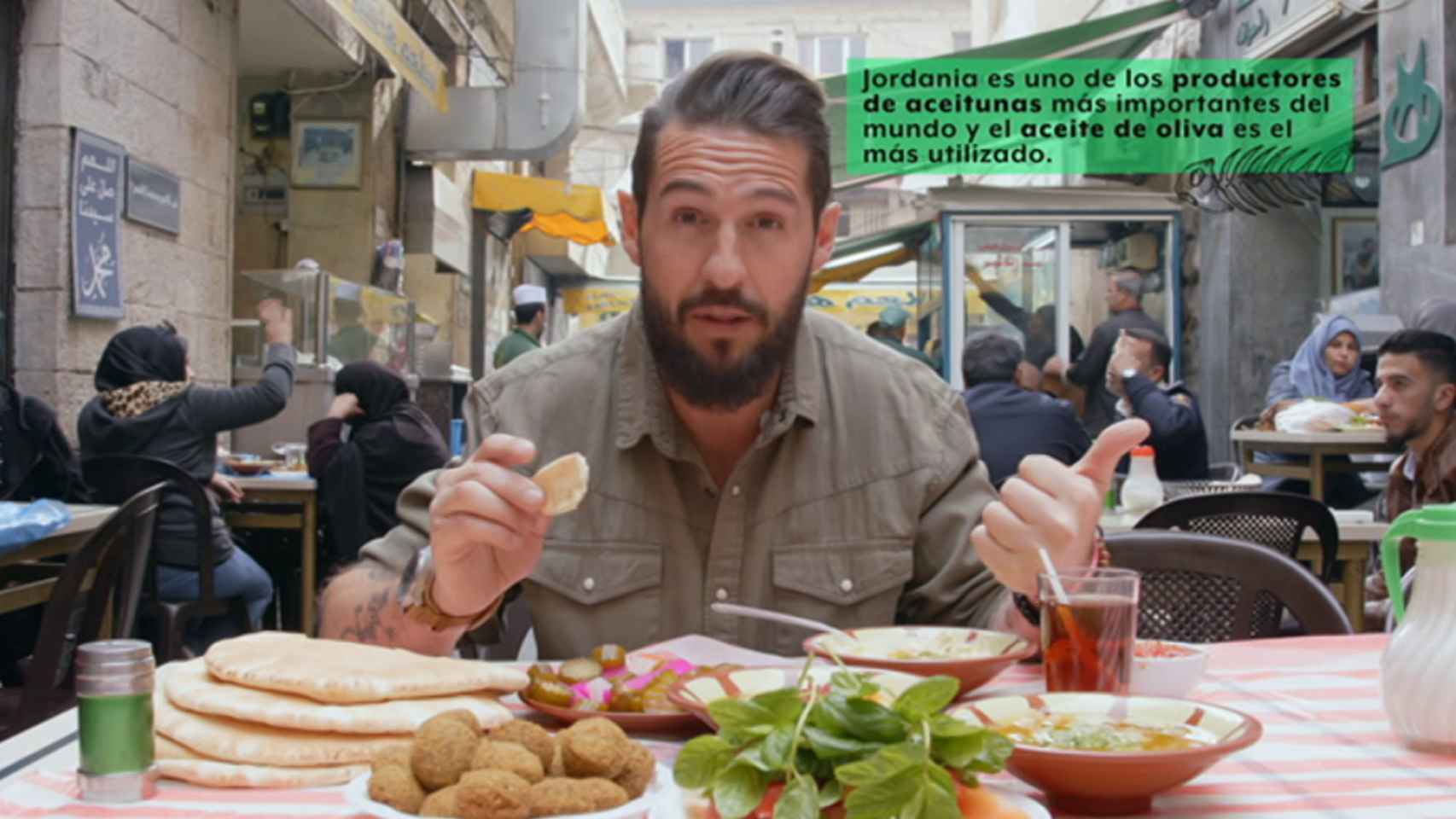 Peña viaja descubre la gastronomía de varios países  en 'Comerse el mundo'.