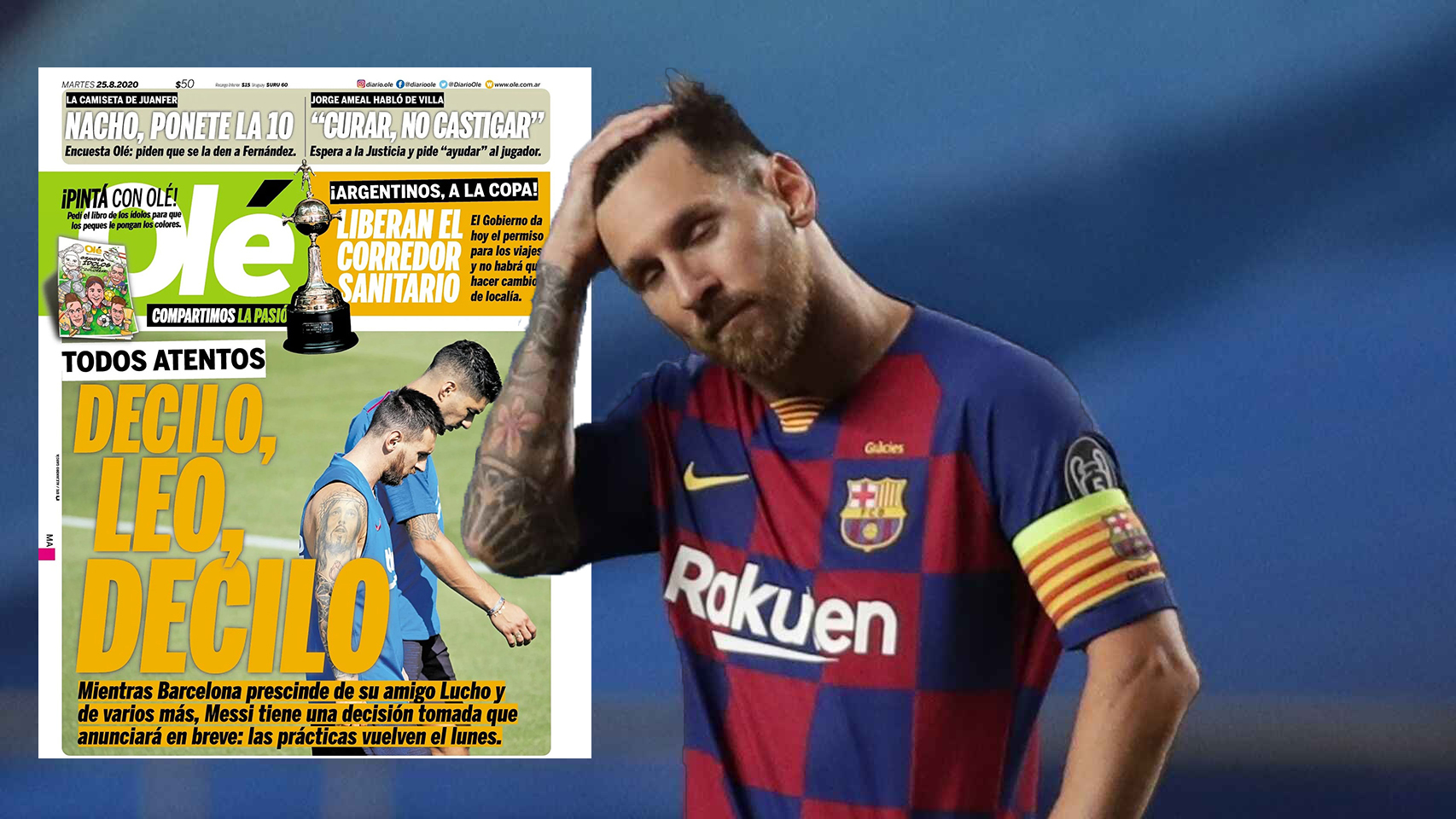 Messi ha tomado una decisión sobre su futuro: anuncio en breve
