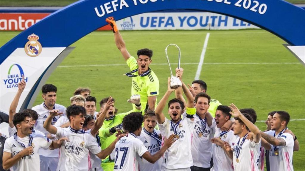 El Juvenil A del Real Madrid levanta la UEFA Youth League 2019/2020