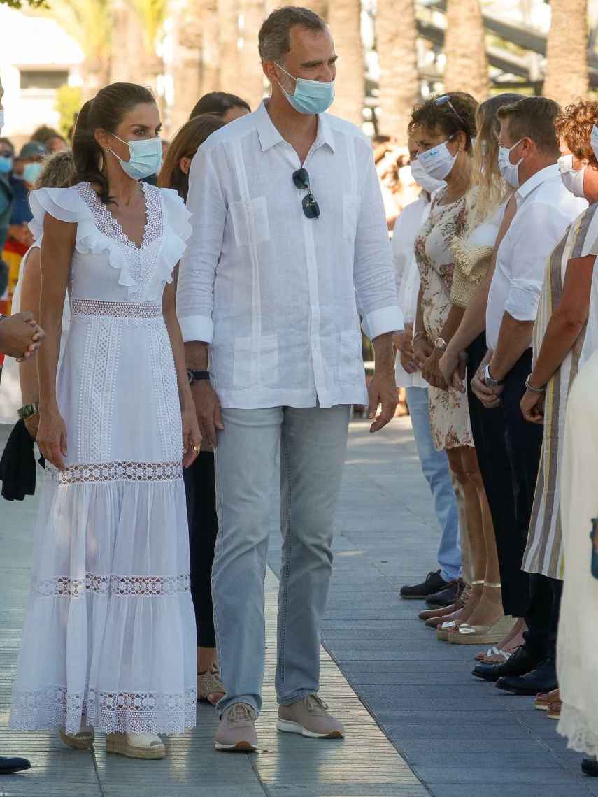 Felipe VI y Letizia, en Ibiza.