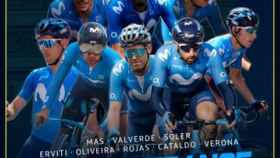 El ocho de Movistar Team para el Tour de Francia 2020