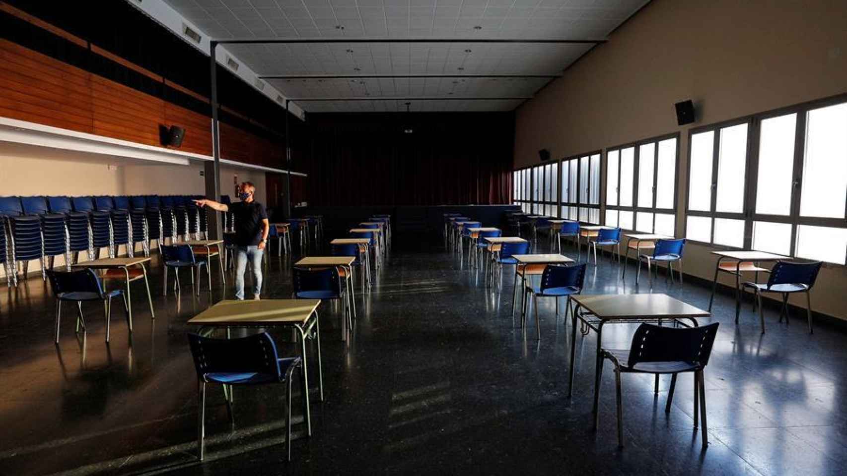 Los colegios valencianos adaptan sus dependencias a la inminente vuelta al cole