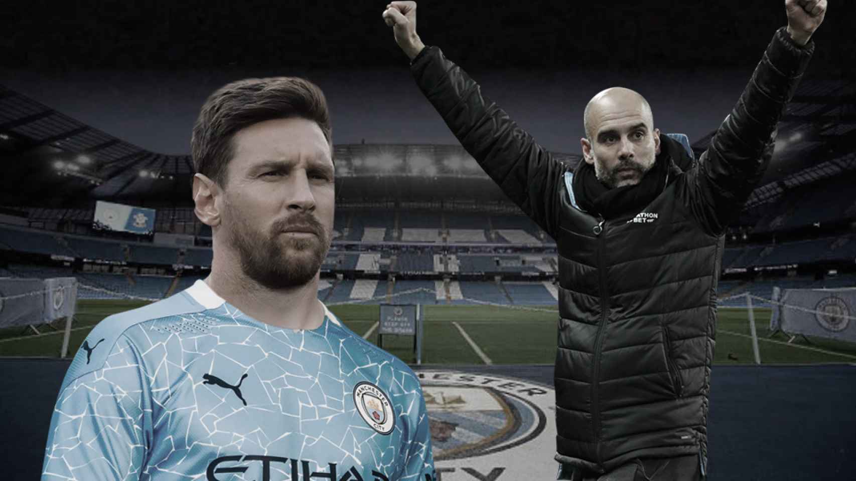 Messi, Guardiola y su posible reencuentro en el Manchester City