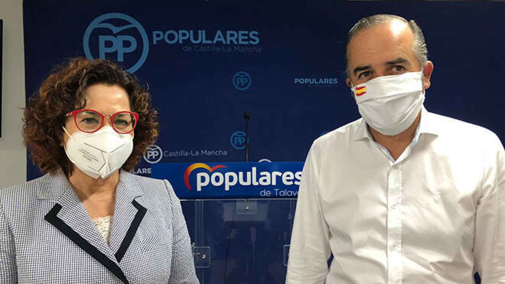 FOTO: Carmen Riolobos y José Julián Gregorio (PP)
