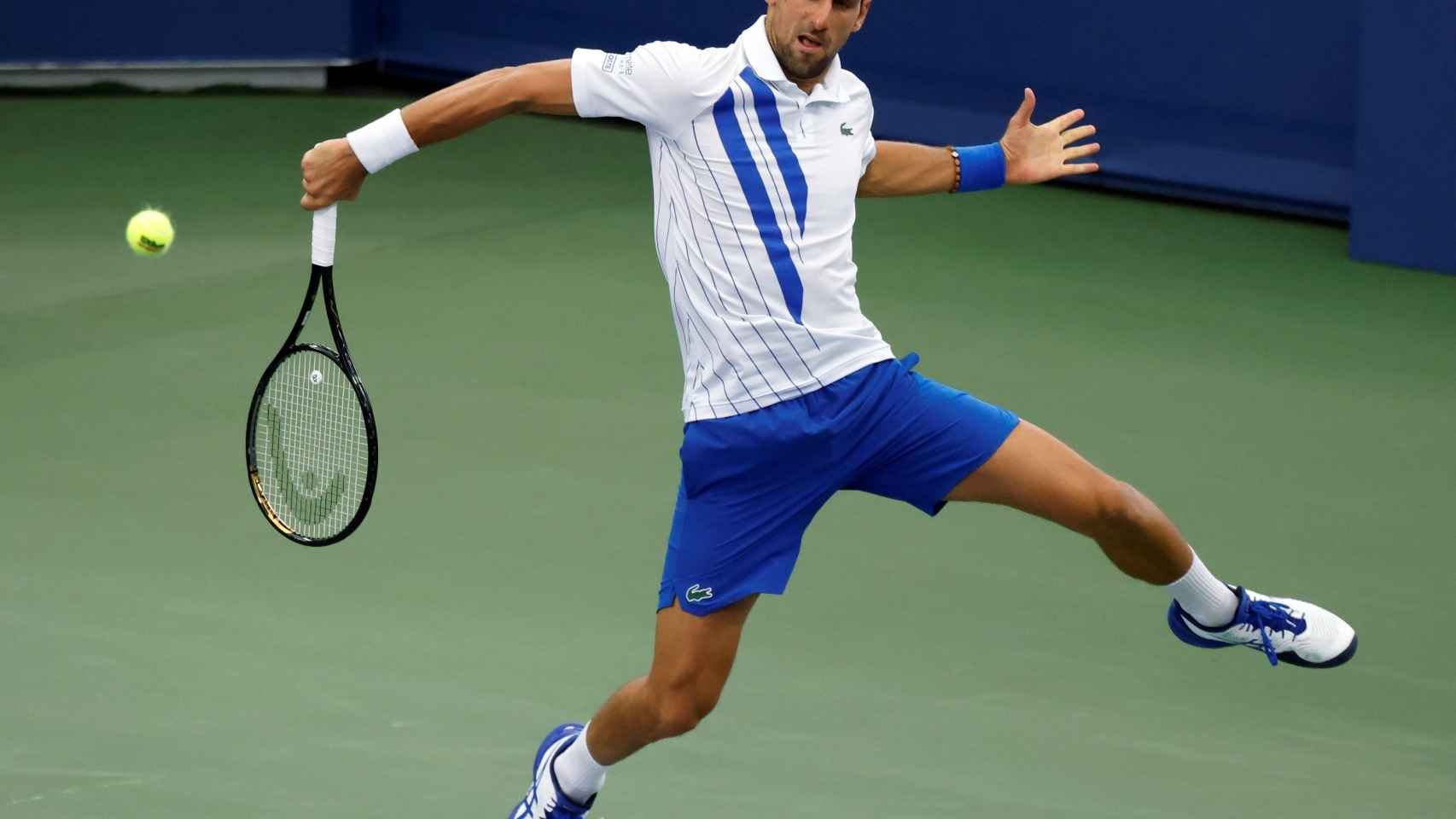 Novak Djokovic, durante la final del Masters 1000 de Cincinnati