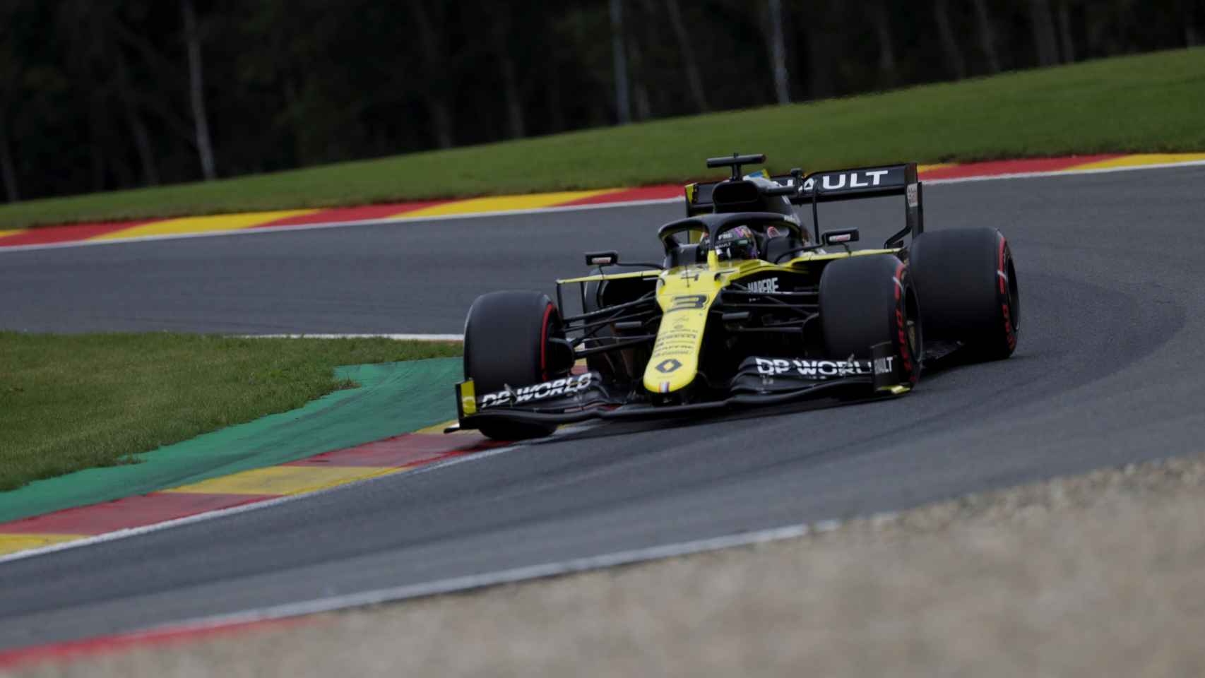 Daniel Ricciardo en el Gran Premio de SPA