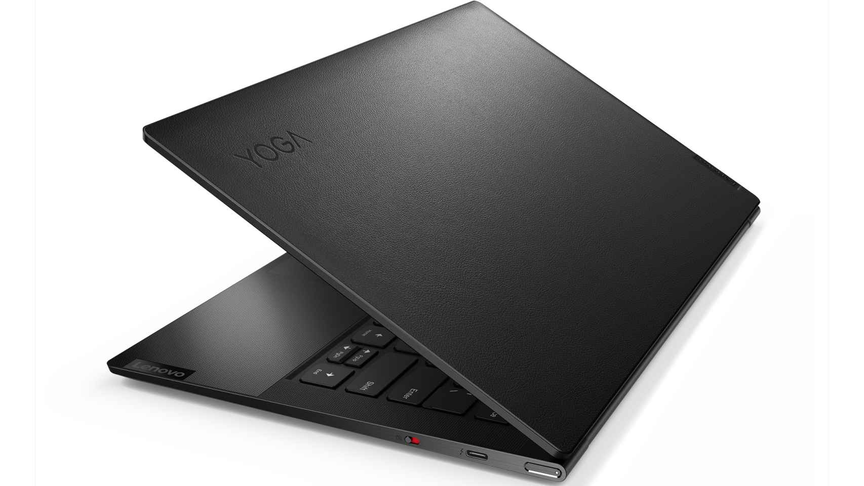 Lenovo Yoga Slim 9i con cubierta de cuero