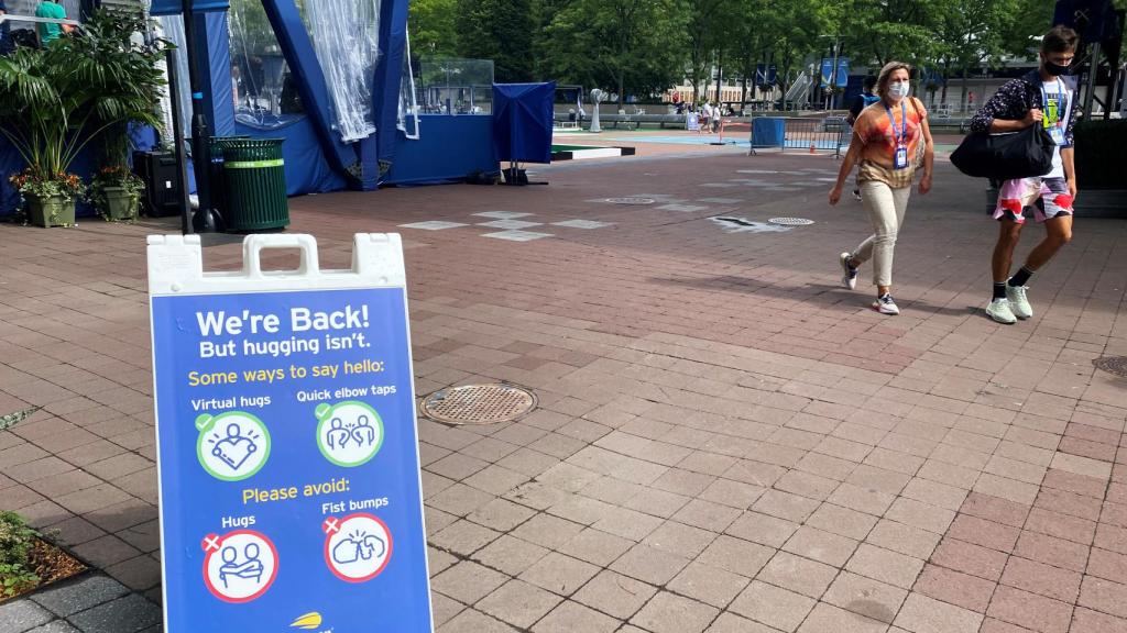 Una imagen del interior de Flushing Meadows, donde arranca el US Open
