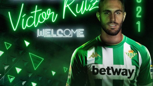 Víctor Ruiz, nuevo fichaje del Real Betis Balompié