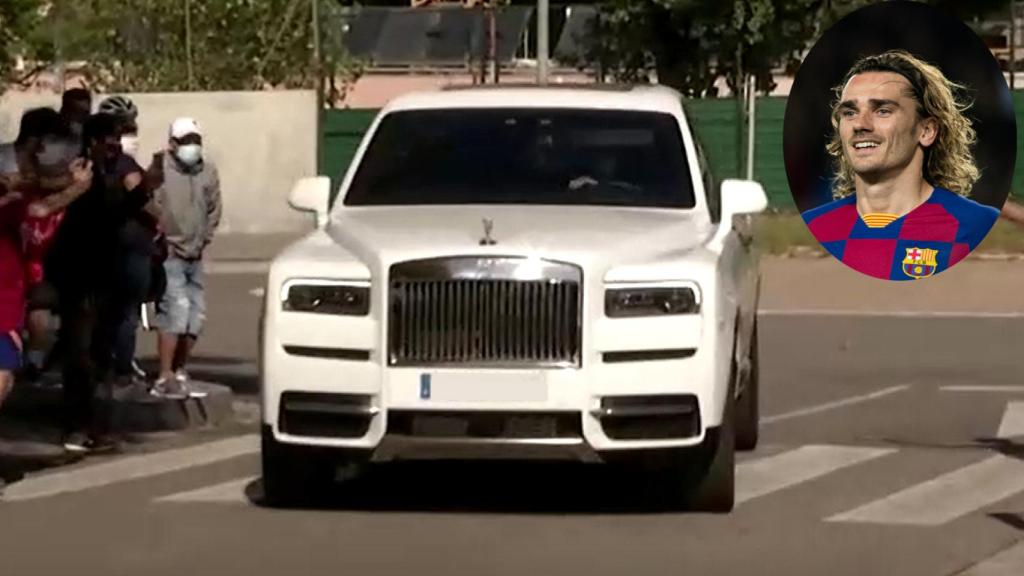 El Rolls-Royce Cullinan de Griezmann.