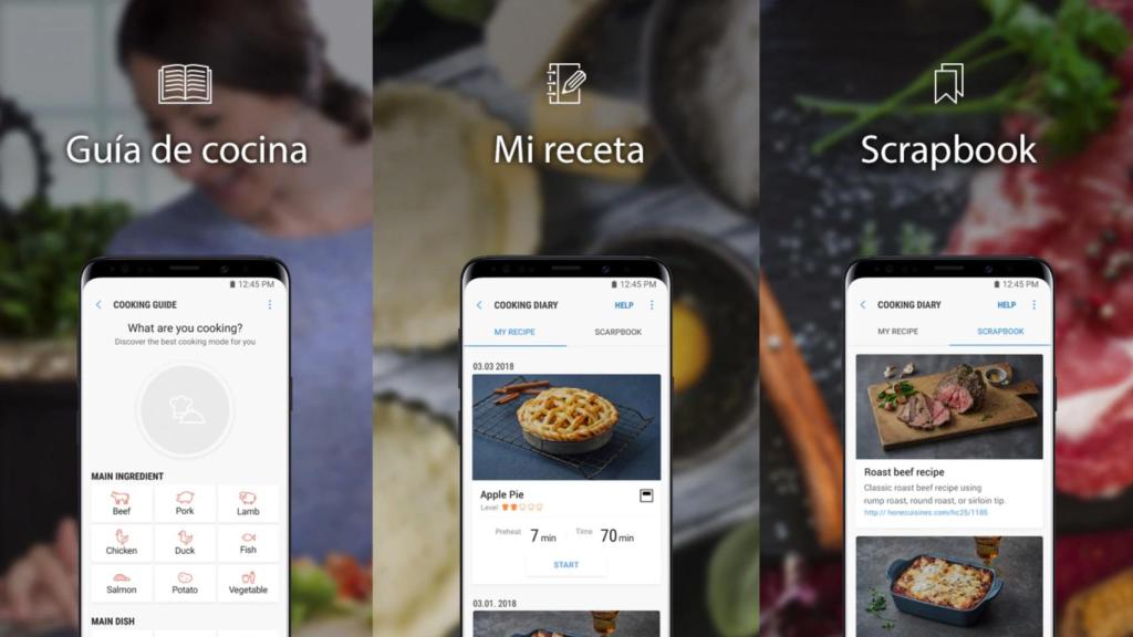 Samsung Dual Cook Flex incluye libro de recetas