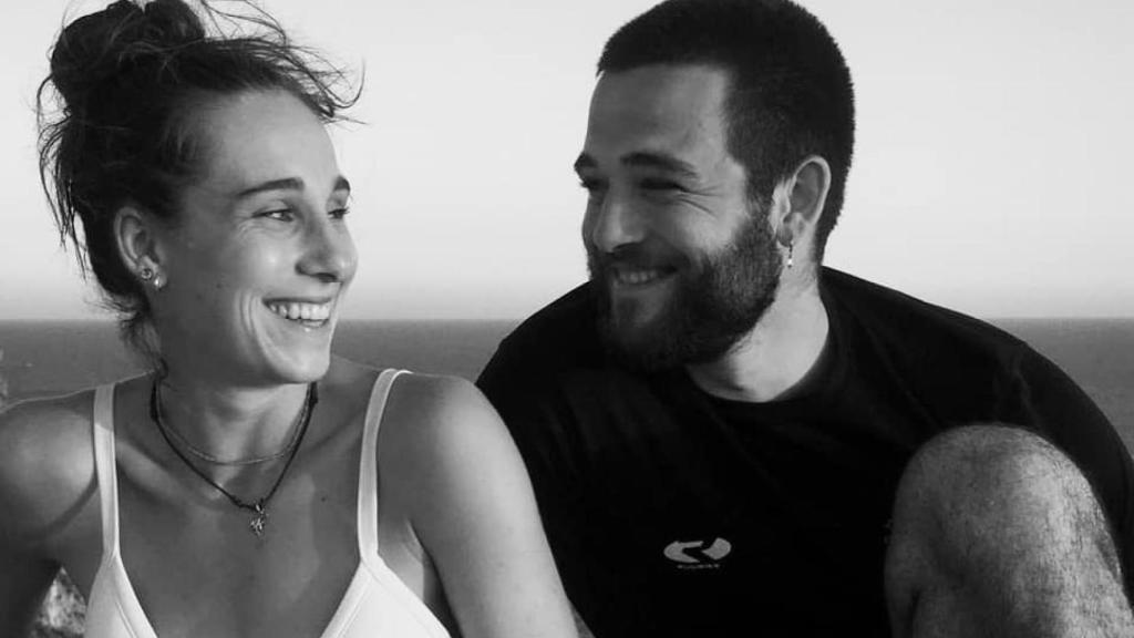 Olivia y David Fresneda en La Azohía en Murcia.