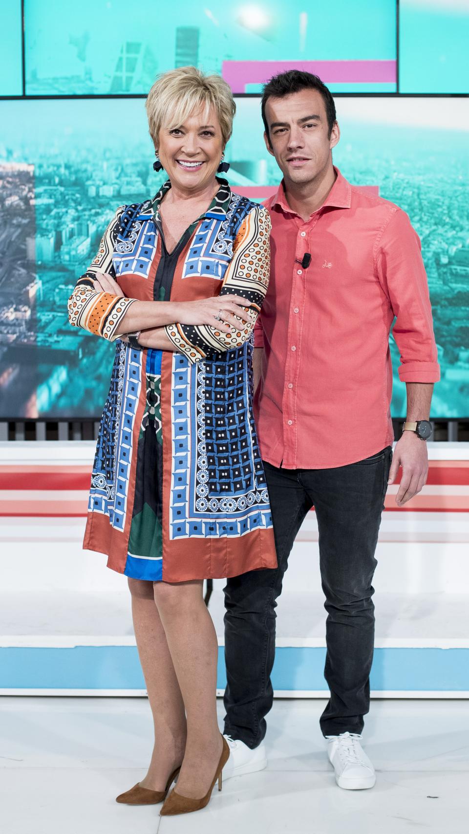 Inés y su compañero José Luis Vidal.